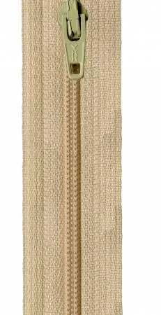 14" Zipper YKK - Straw - #3