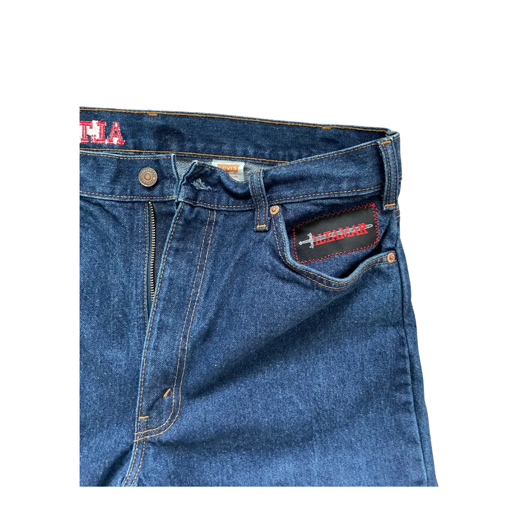 80's Levi's Orange Tab WWJD Jeans
