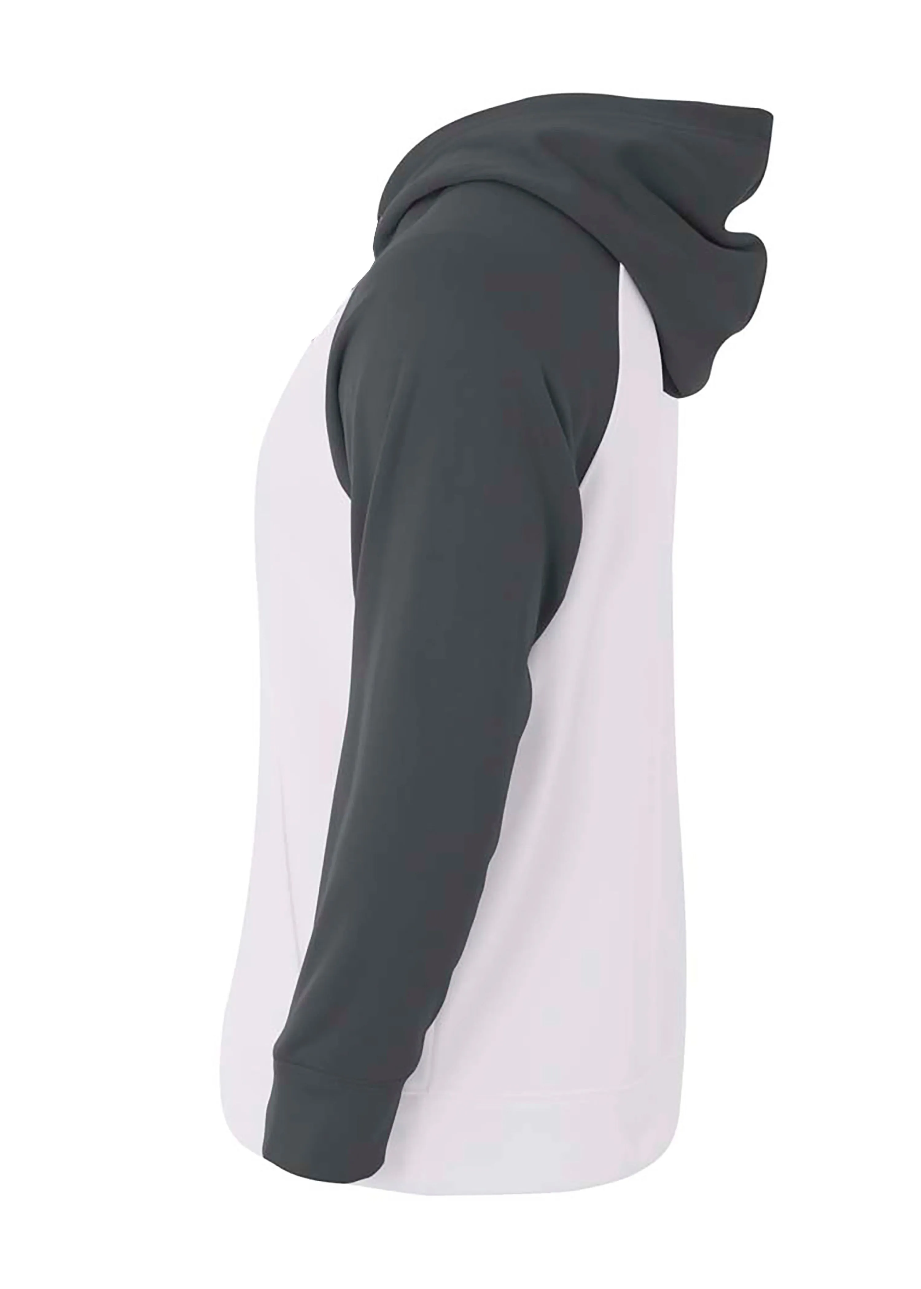 A4 Mens Color Block Tech Fleece Hoodie