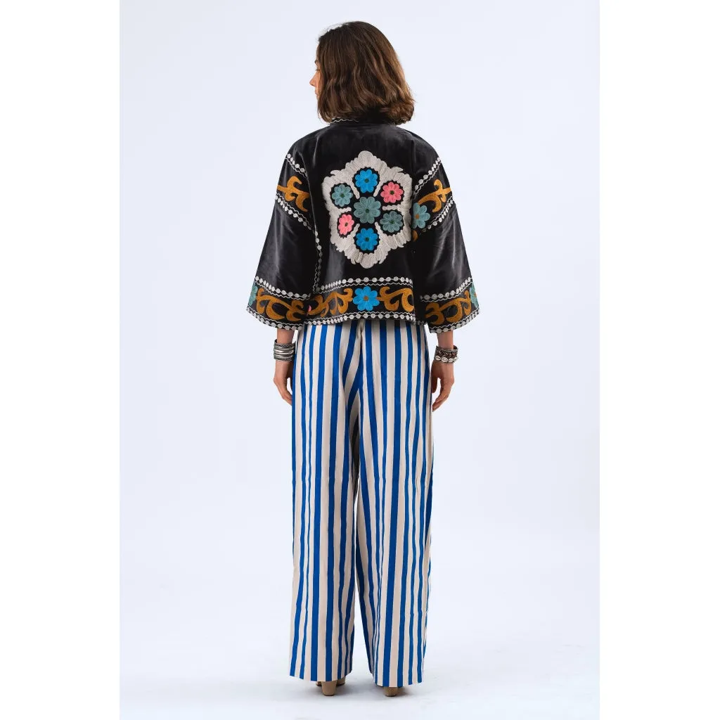 Amby Velvet Boho Jacket