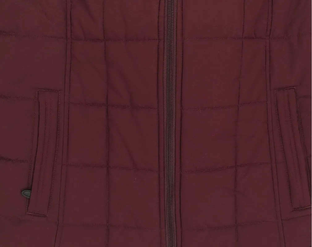 Ariat Women's Maroon Puffer Vest - Size Large