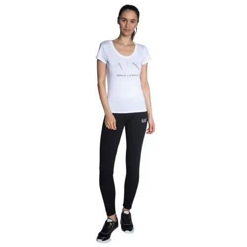 Armani Exchange women stud white Tshirts