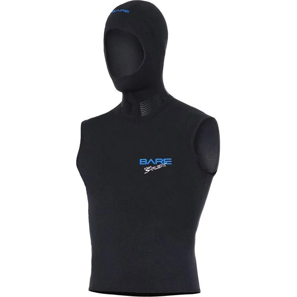 Bare 1 MM Mens S-Flex Neoprene Hooded Vest