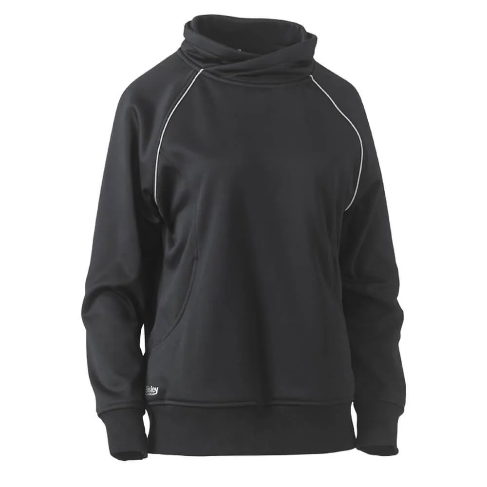 Bisley BKL6924 Womens Work Fleece Jumper Black