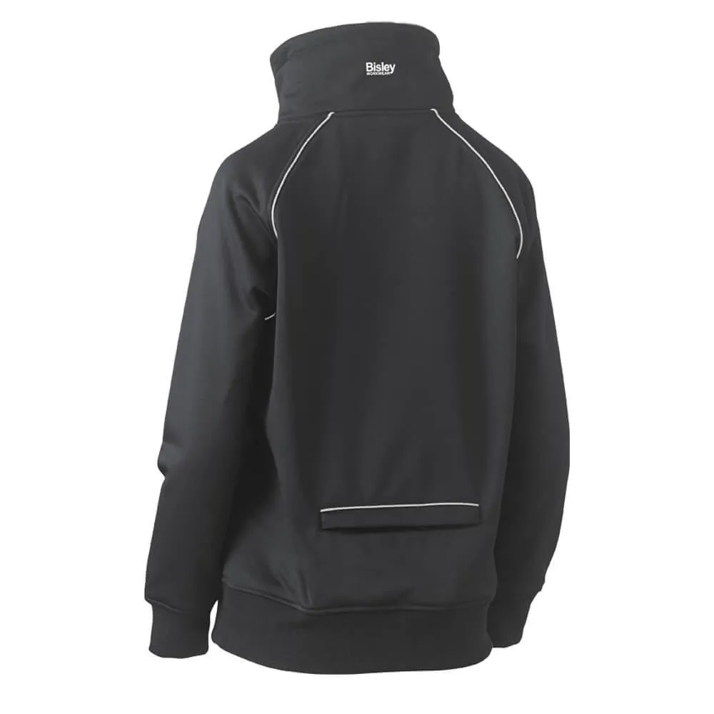 Bisley BKL6924 Womens Work Fleece Jumper Black