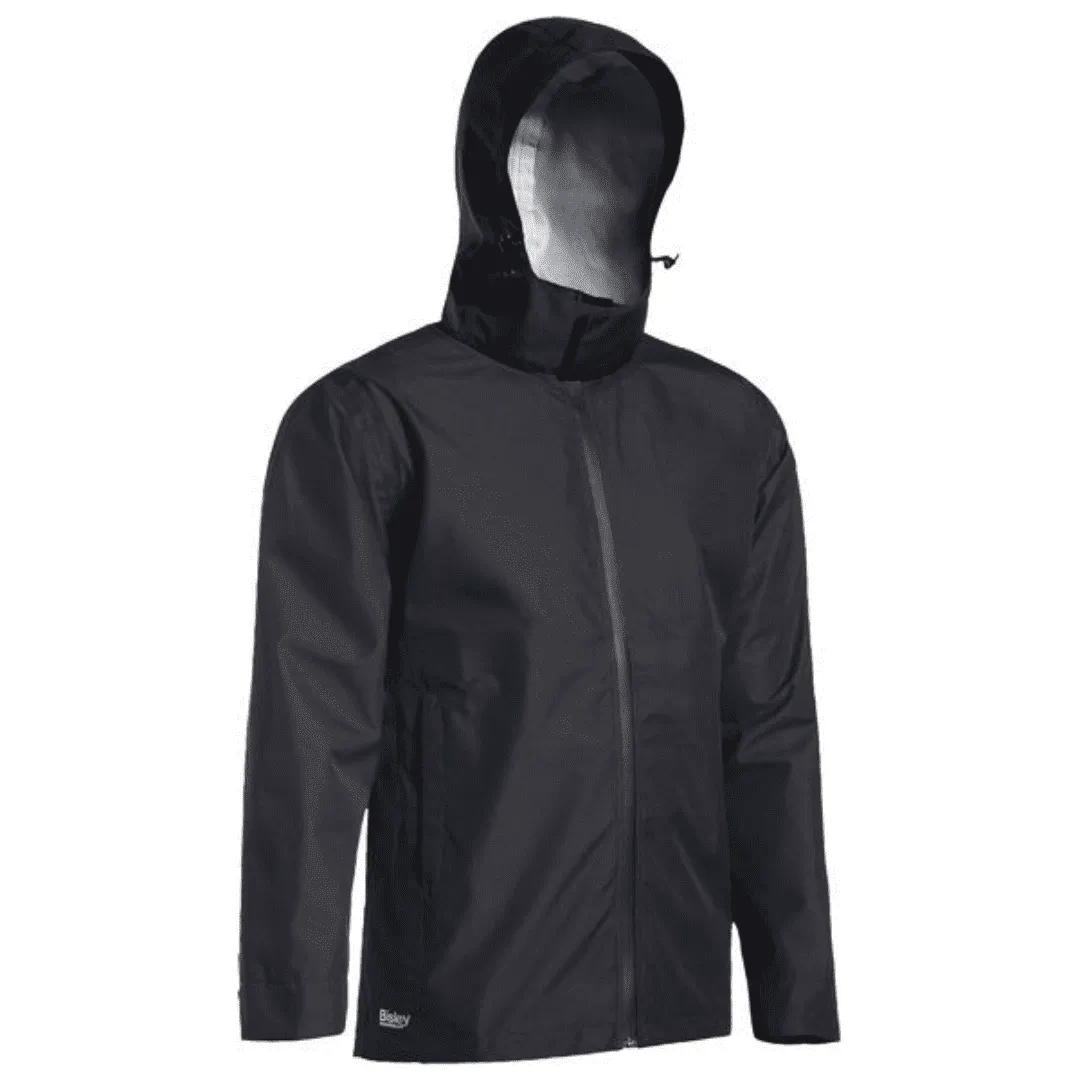 Bisley Men's Lightweight Ripstop Rain Jacket BJ6926*