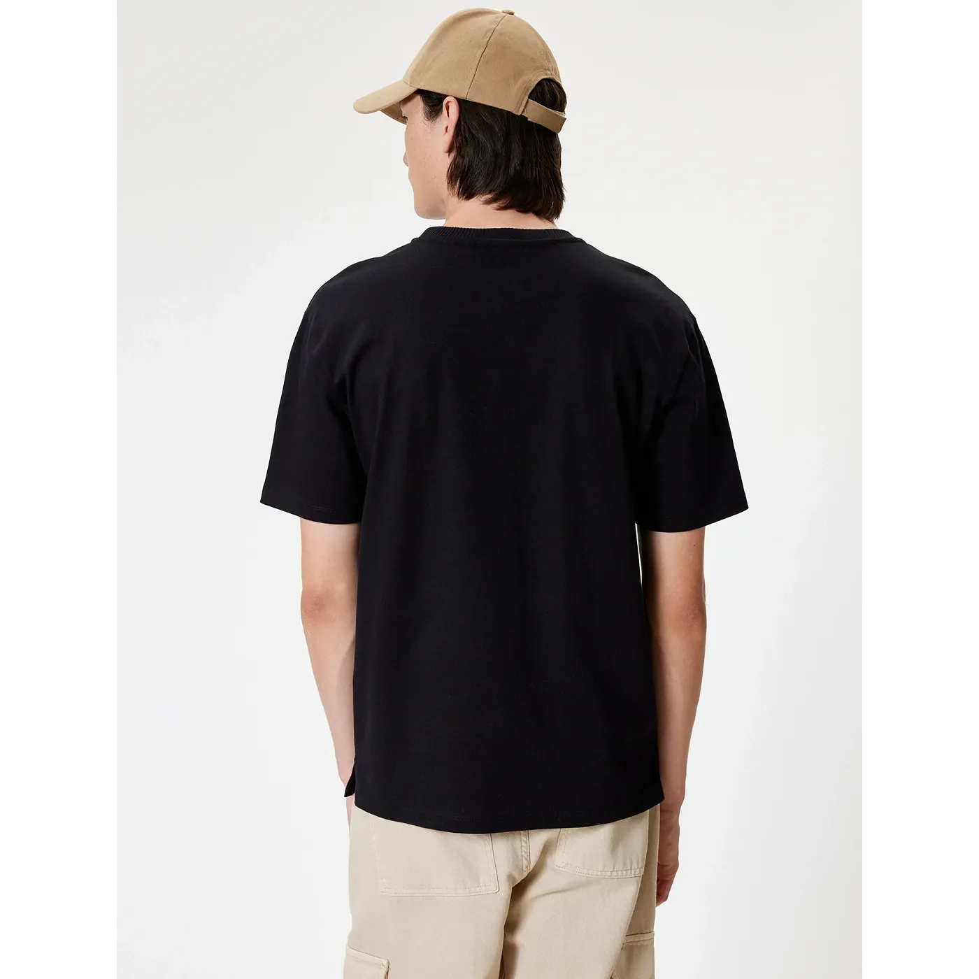 Black Slim Fit Tshirt