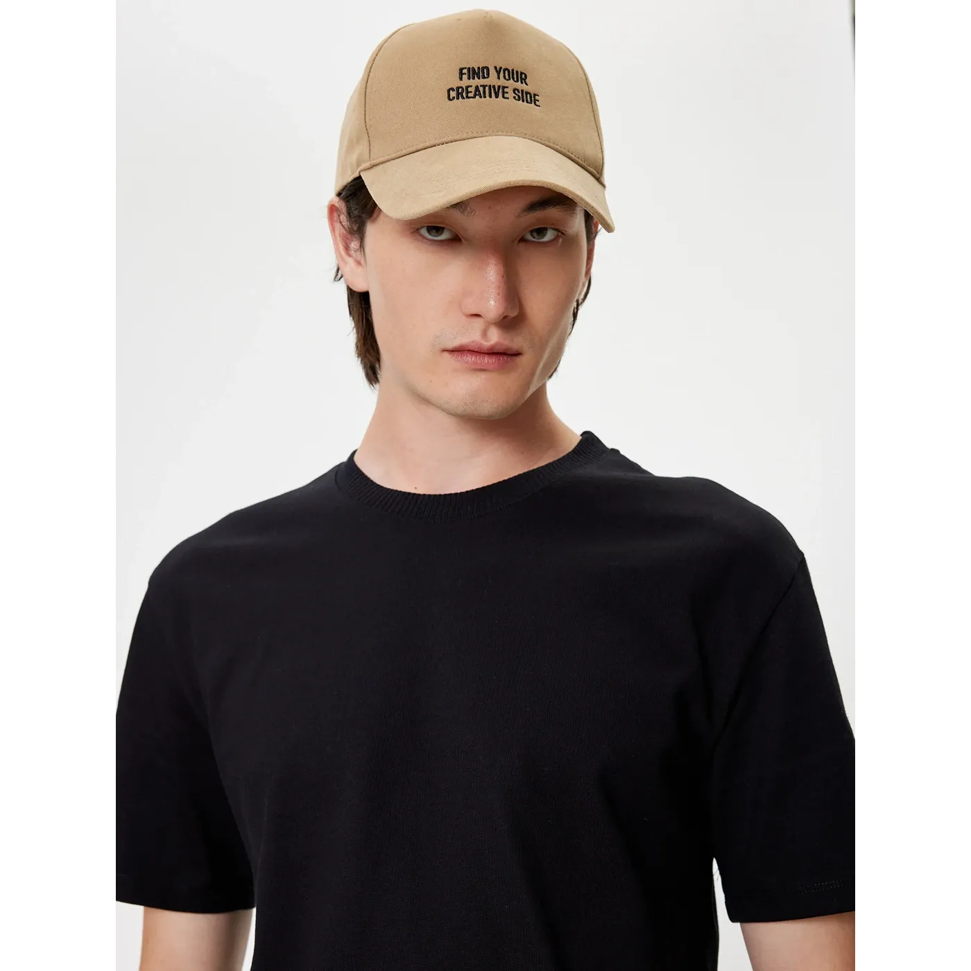 Black Slim Fit Tshirt