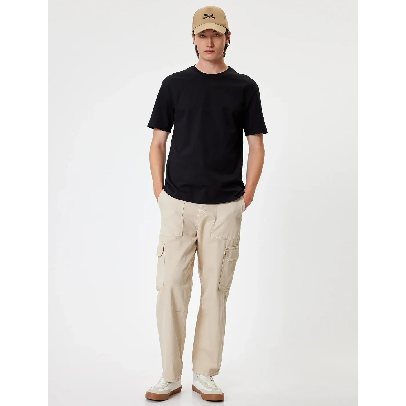 Black Slim Fit Tshirt