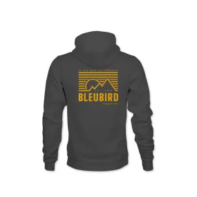 Bleubird Retro Peaks Unisex Hoody