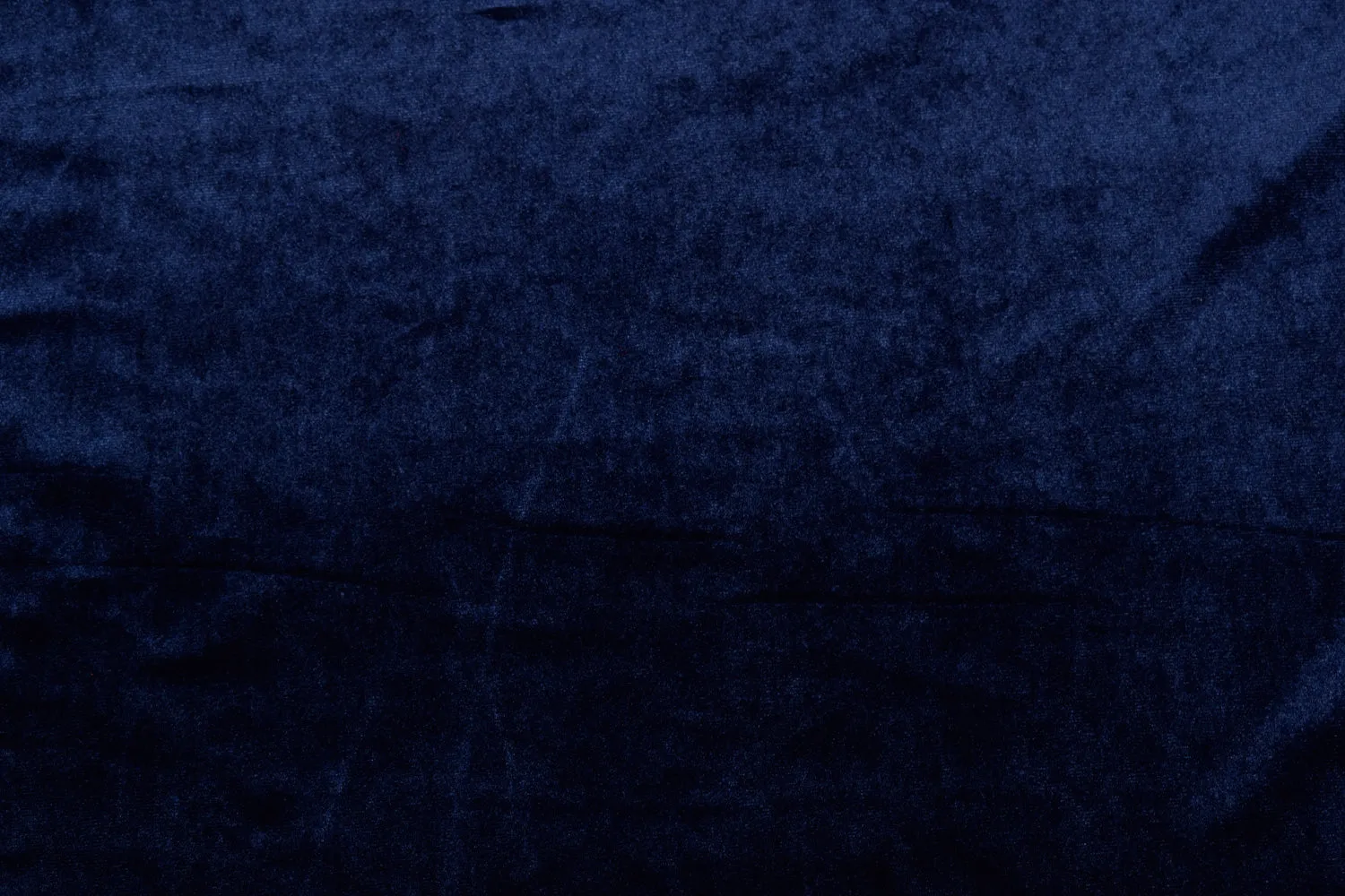 Blue Plain Velour Velvet Fabric