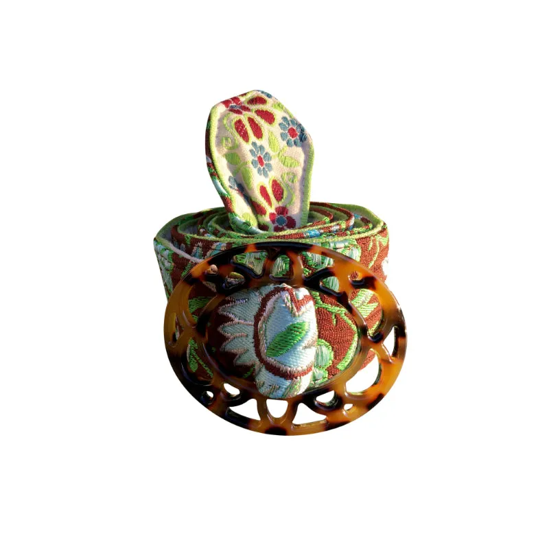Brown Snapdragon Belt