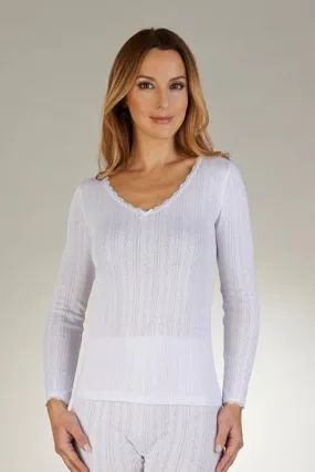 Brushed Thermal Long Sleeve Top
