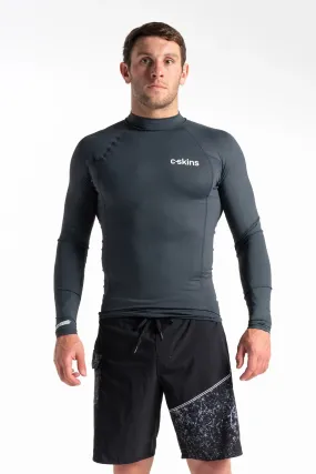 C-Skins UV Basics Long Sleeve Rash Vest - Anthracite