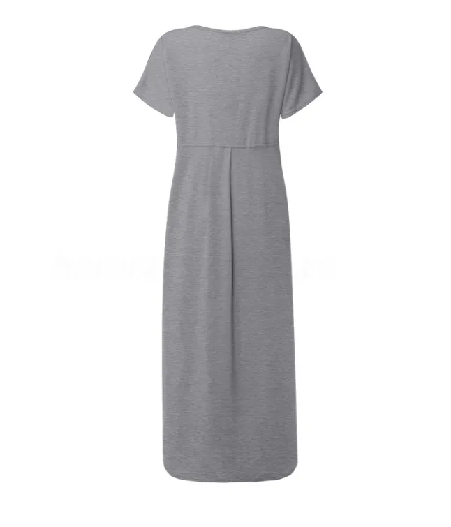 Casual Side Split Kintted Dress