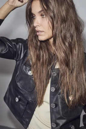 Cocktail Leather Jacket