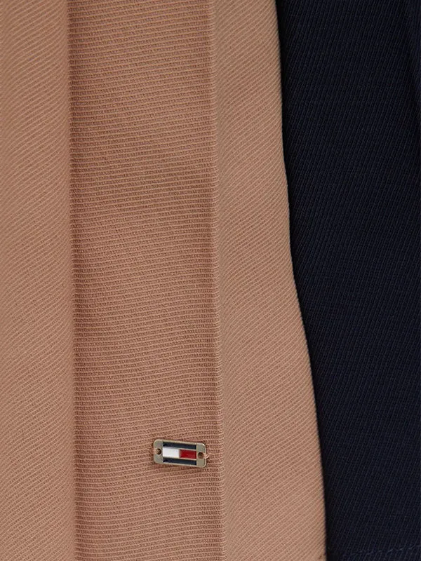 Colorblock Pleated M