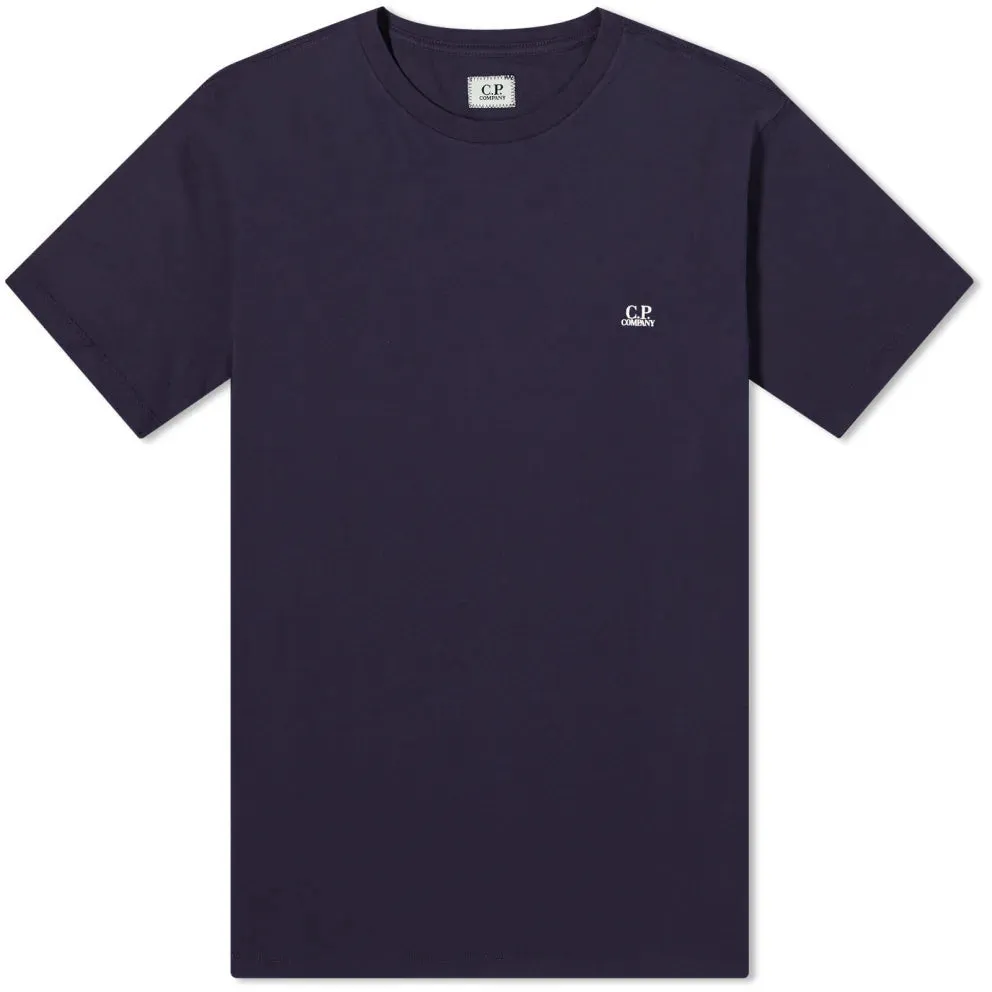 Cp Company 30/1 Jersey Goggle T-Shirt in Navy
