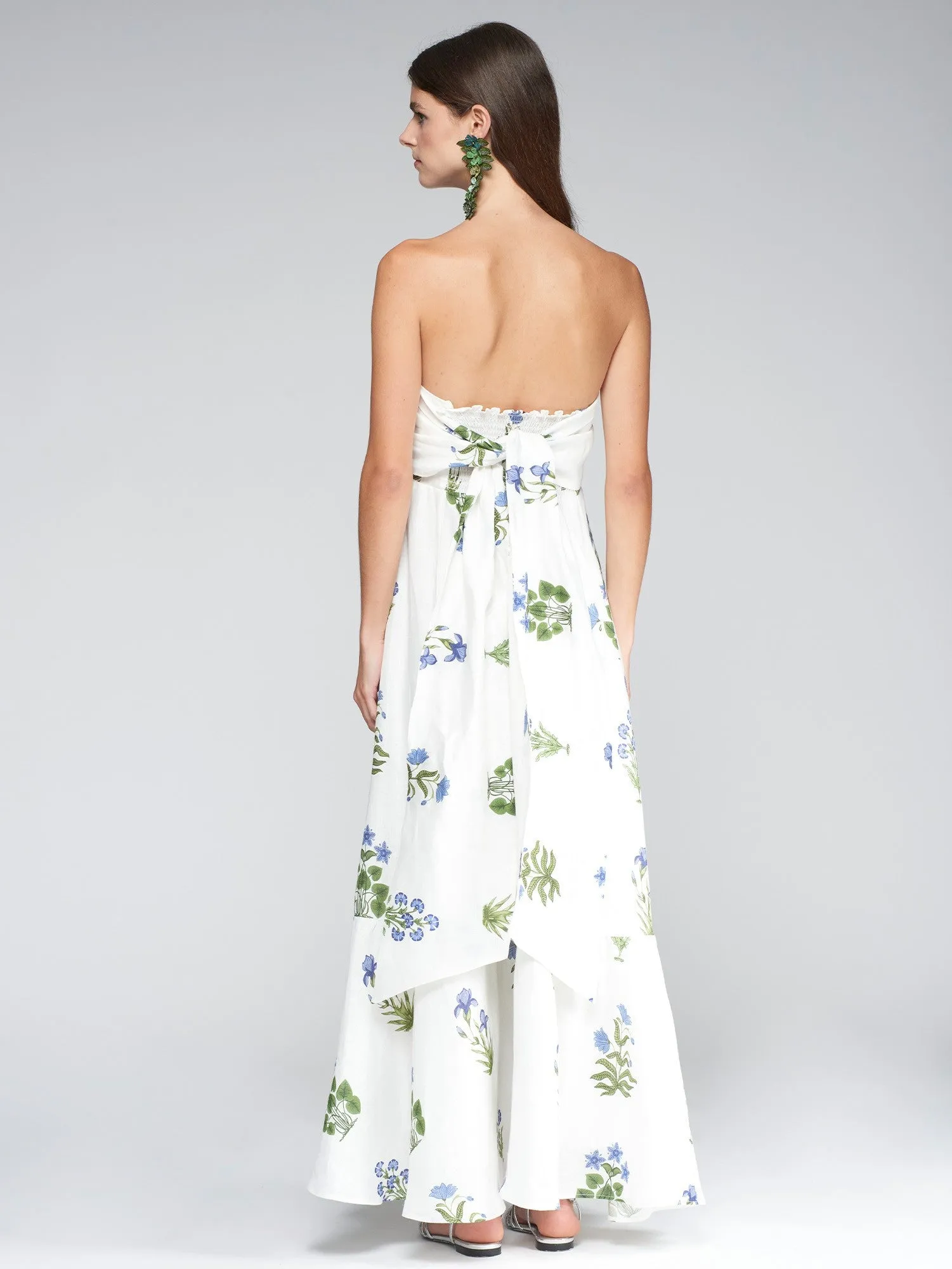CRISS CROSS HALTER BLUEBELLE DRESS