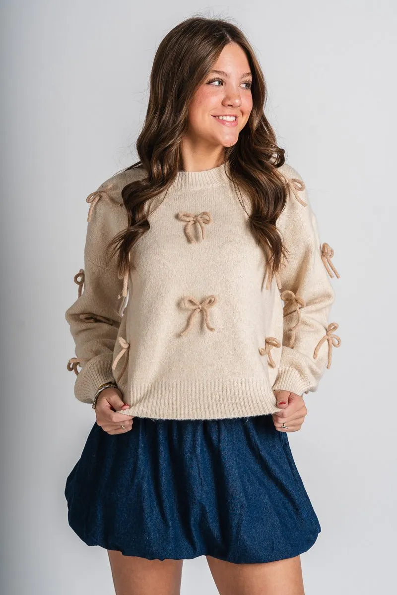 Denim balloon skirt dark denim