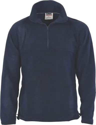 DNC - 5321 Half  Zip Polar Fleece Jumper Navy
