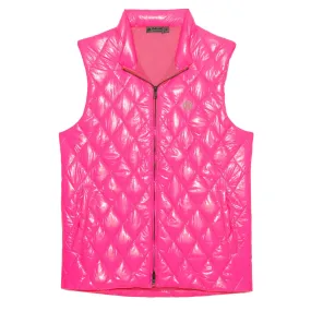 Dtc Wool Lined Quilted Life Vest Knockout Pink - SS23
