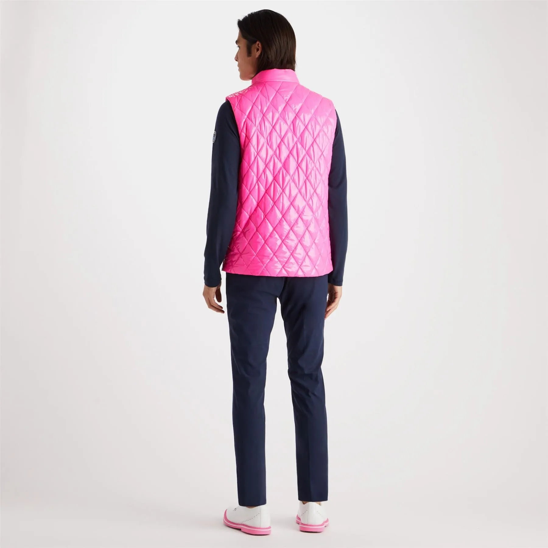 Dtc Wool Lined Quilted Life Vest Knockout Pink - SS23
