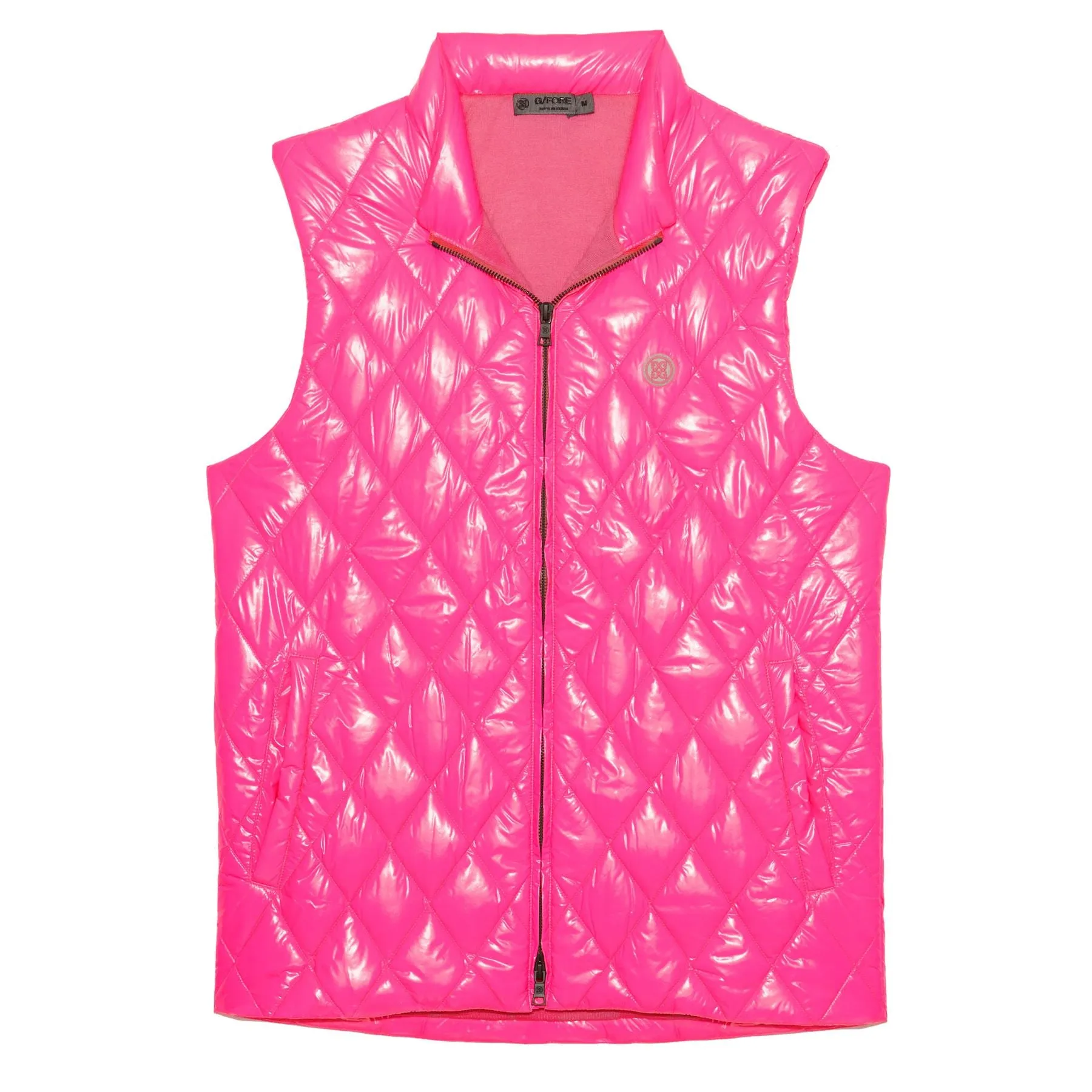 Dtc Wool Lined Quilted Life Vest Knockout Pink - SS23