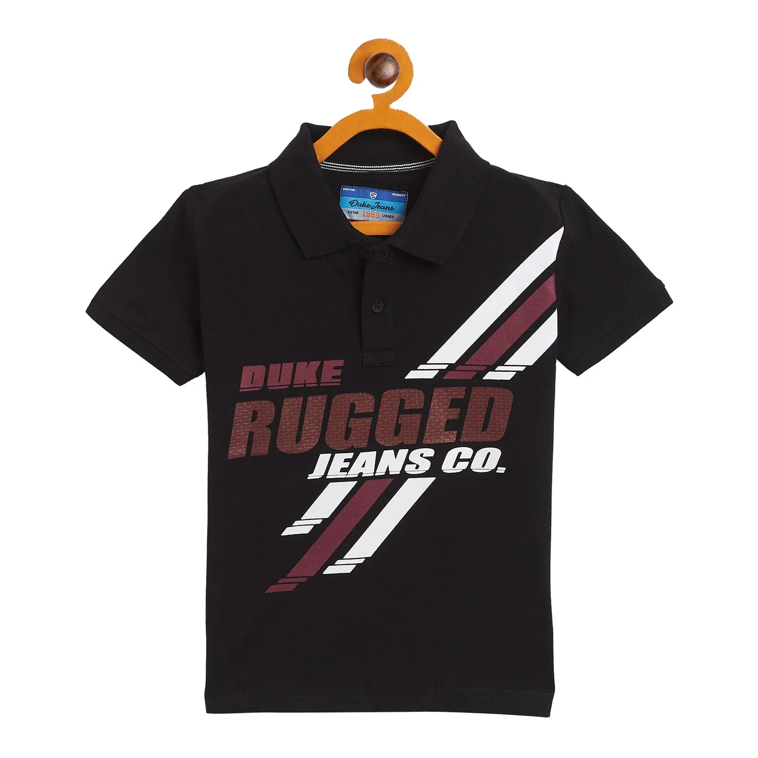 Duke Stardust Boys Half Sleeve Cotton T-shirt (LF627)