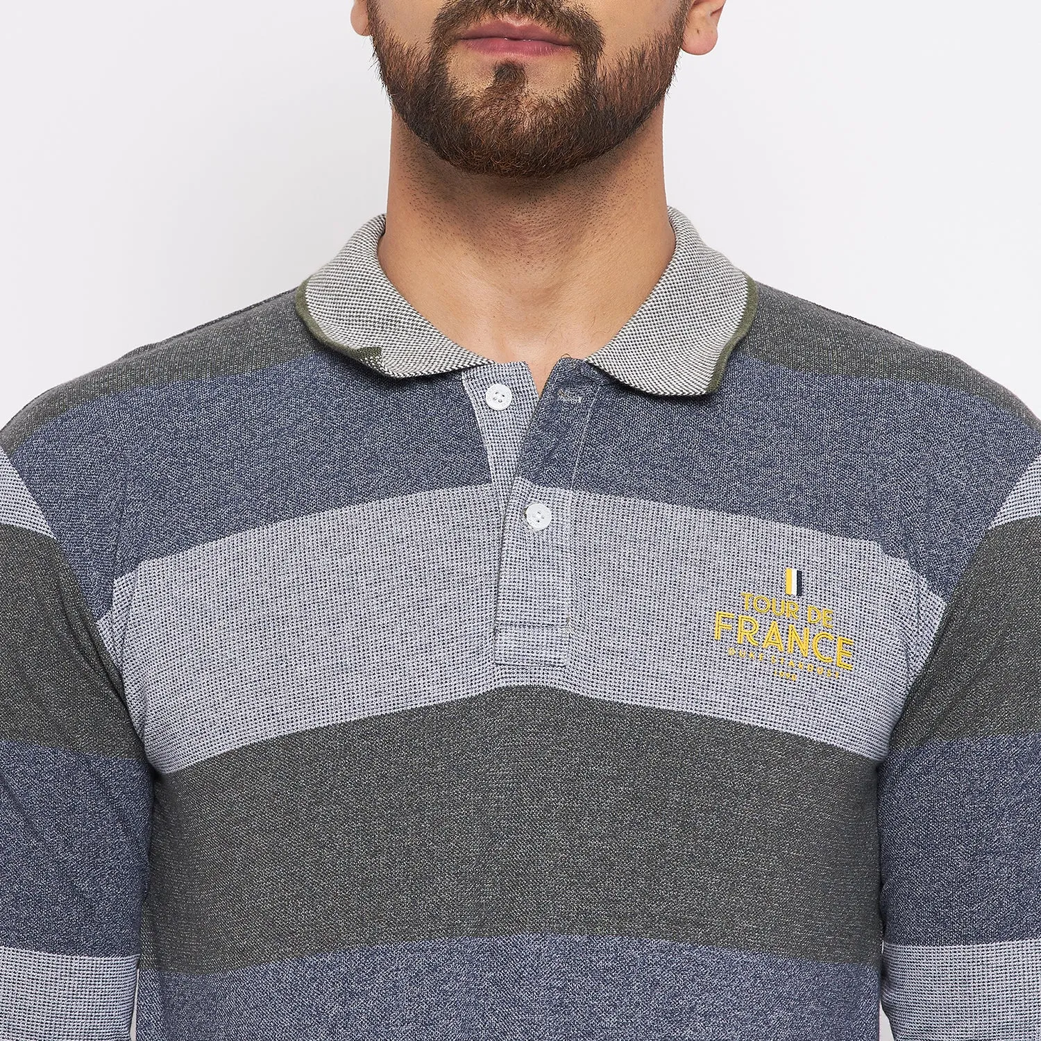 Duke Stardust Men Full Sleeve Cotton T-shirt (LF3906)