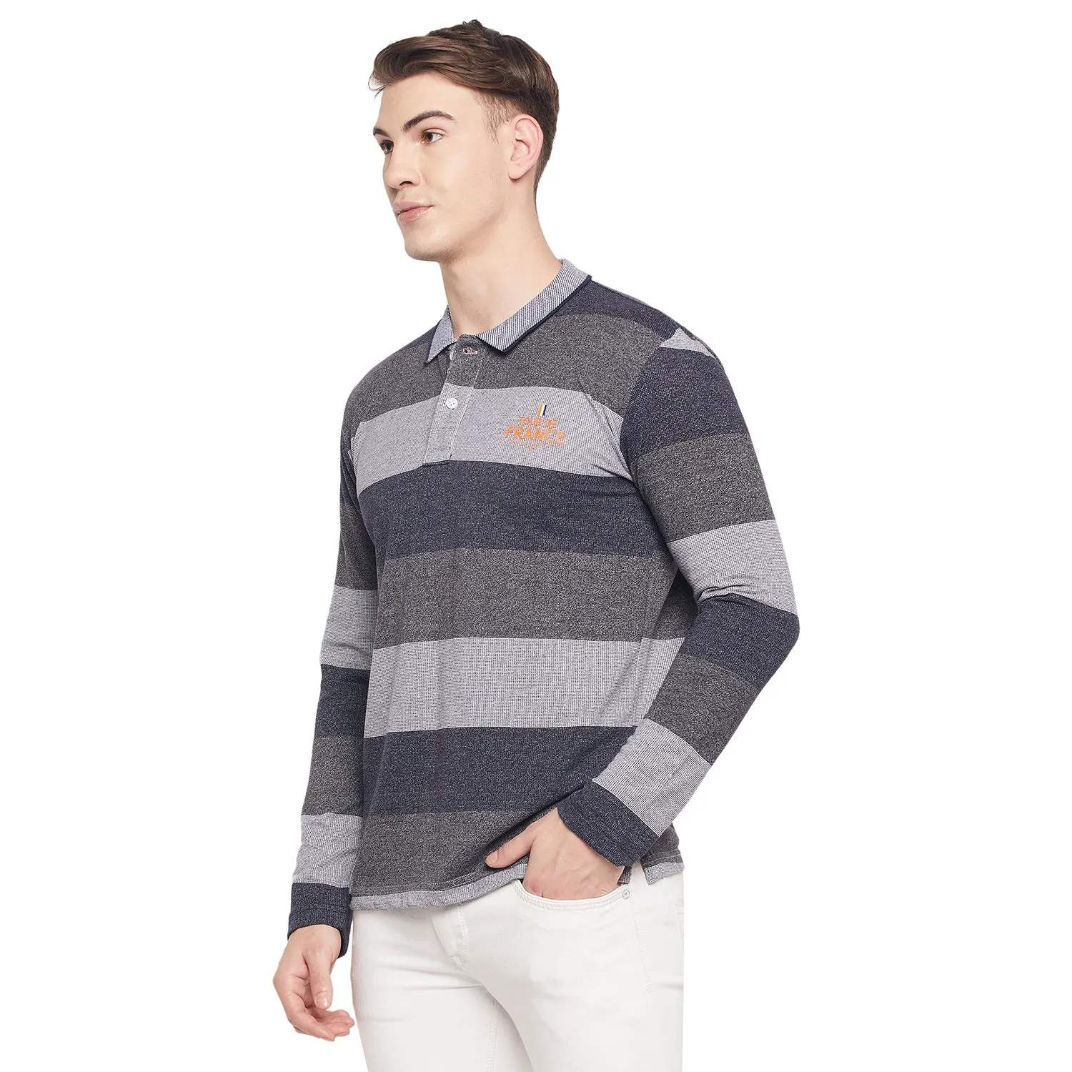 Duke Stardust Men Full Sleeve Cotton T-shirt (LF3906)