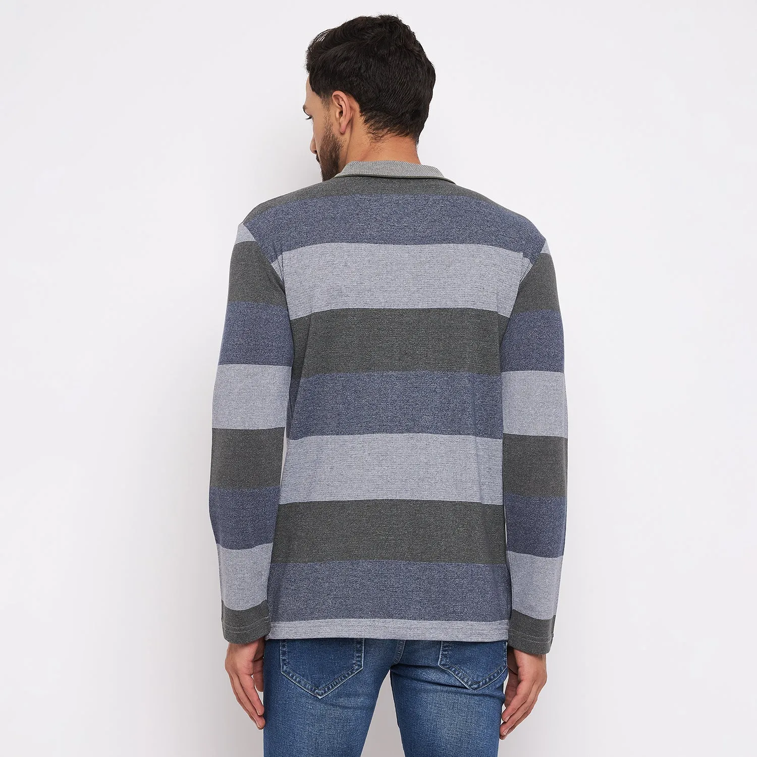 Duke Stardust Men Full Sleeve Cotton T-shirt (LF3906)