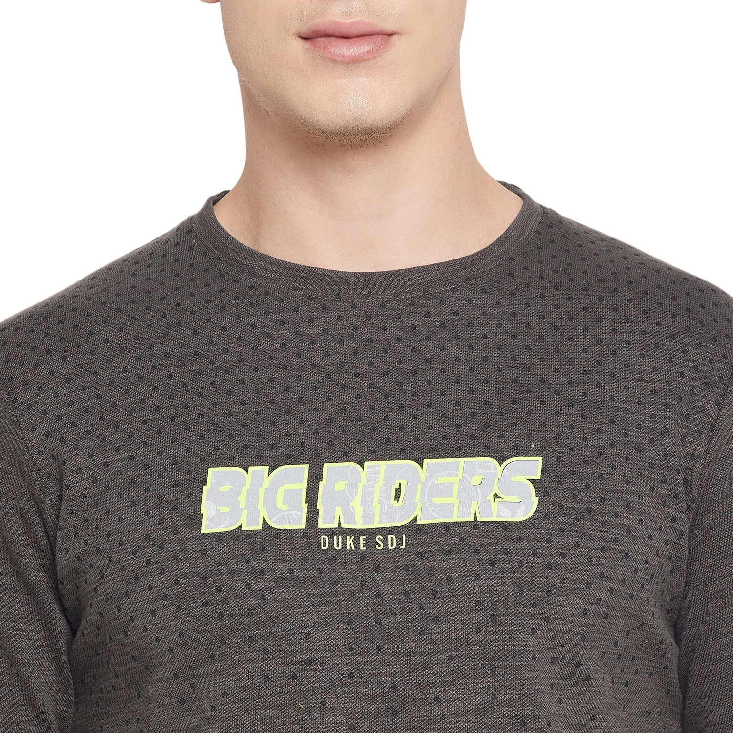Duke Stardust Men Full Sleeve Cotton T-shirt (LF3936)