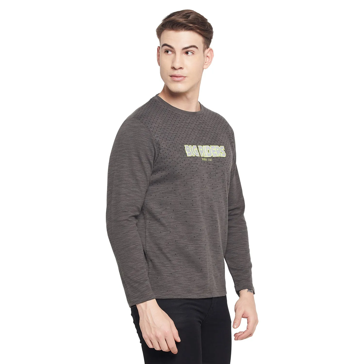 Duke Stardust Men Full Sleeve Cotton T-shirt (LF3936)