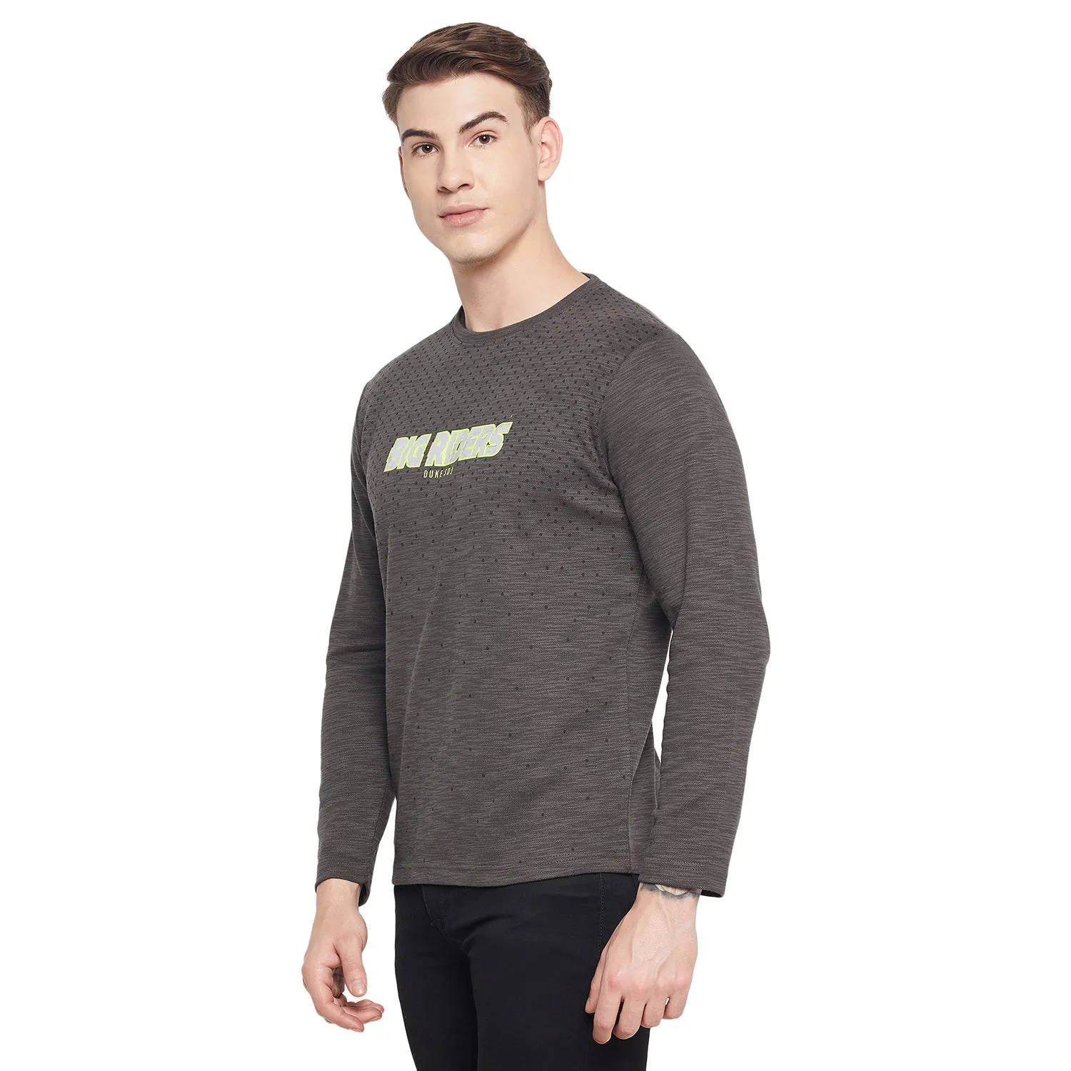 Duke Stardust Men Full Sleeve Cotton T-shirt (LF3936)