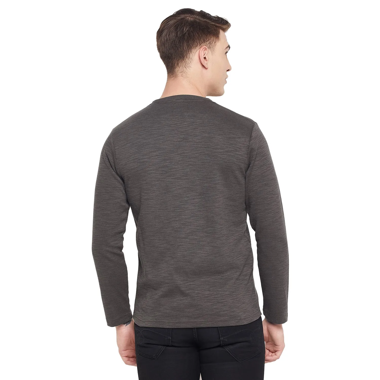 Duke Stardust Men Full Sleeve Cotton T-shirt (LF3936)