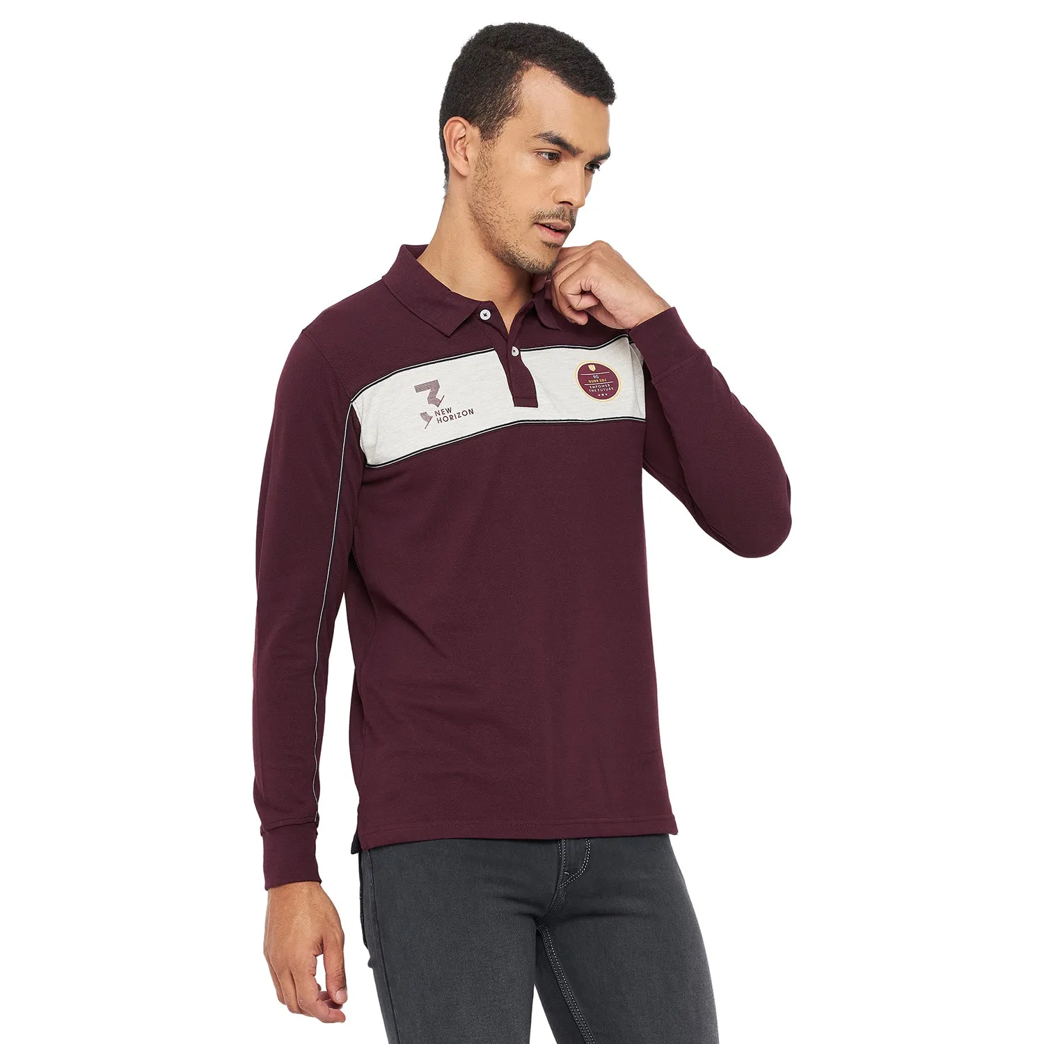 Duke Stardust Men Full Sleeve Cotton T-shirt (LF3952)