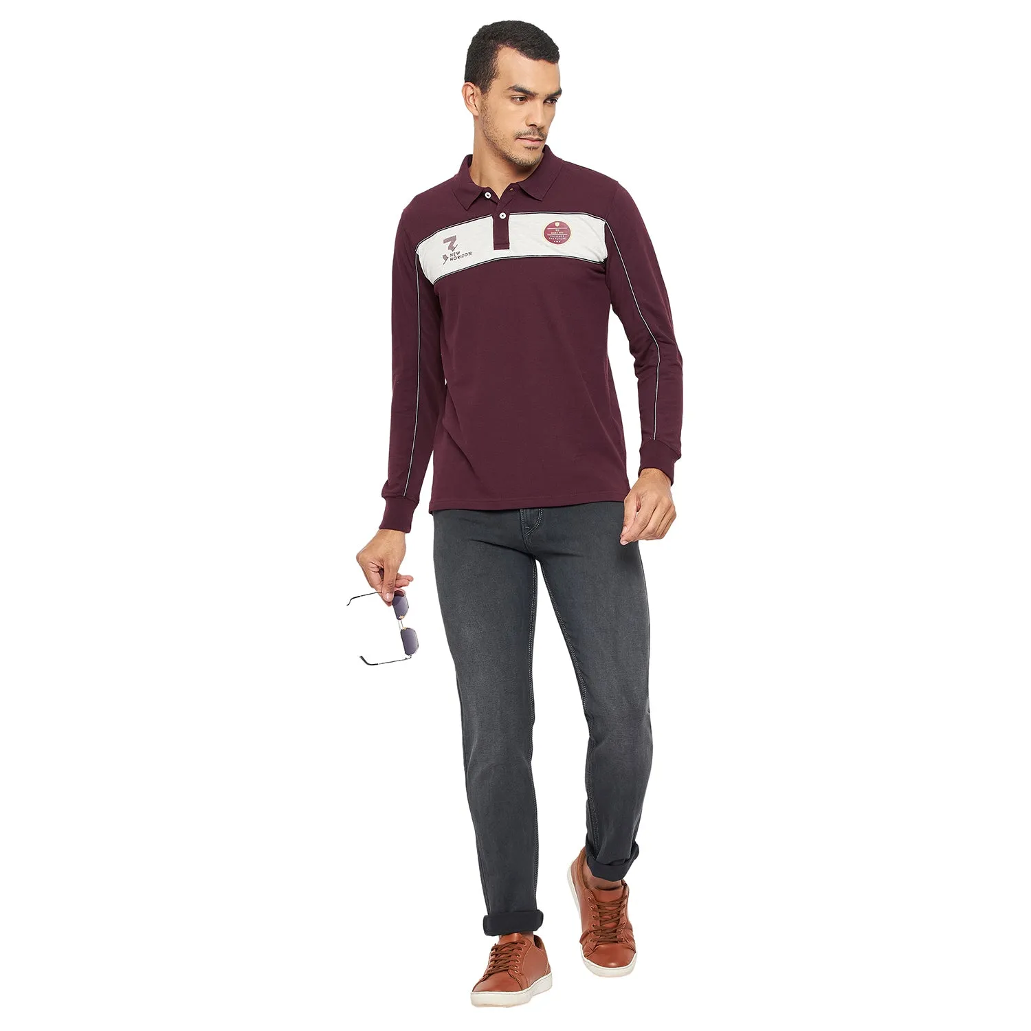 Duke Stardust Men Full Sleeve Cotton T-shirt (LF3952)