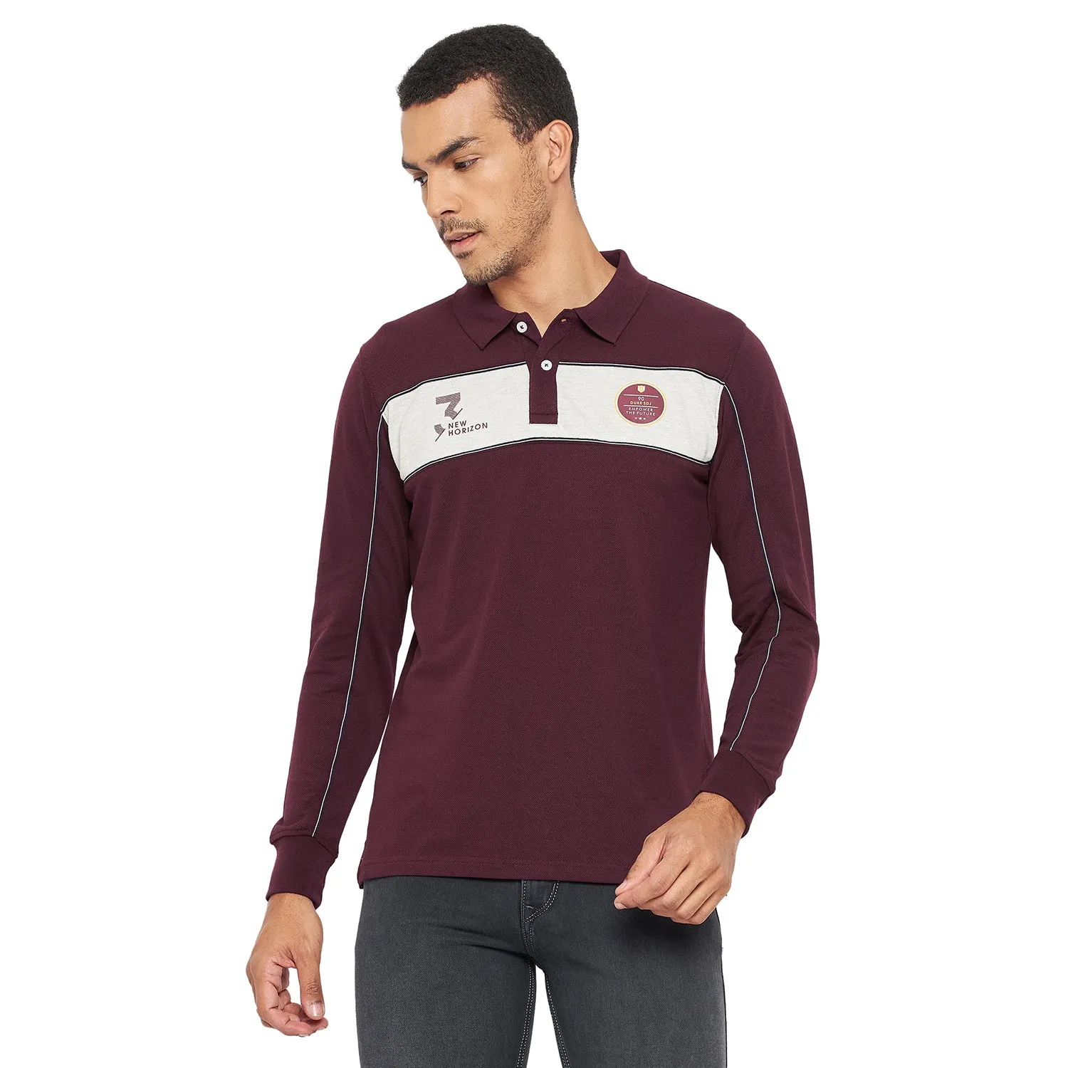 Duke Stardust Men Full Sleeve Cotton T-shirt (LF3952)