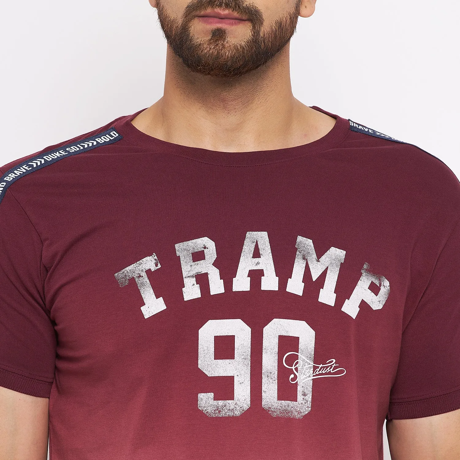 Duke Stardust Men Half Sleeve Cotton T-shirt (LF4819)