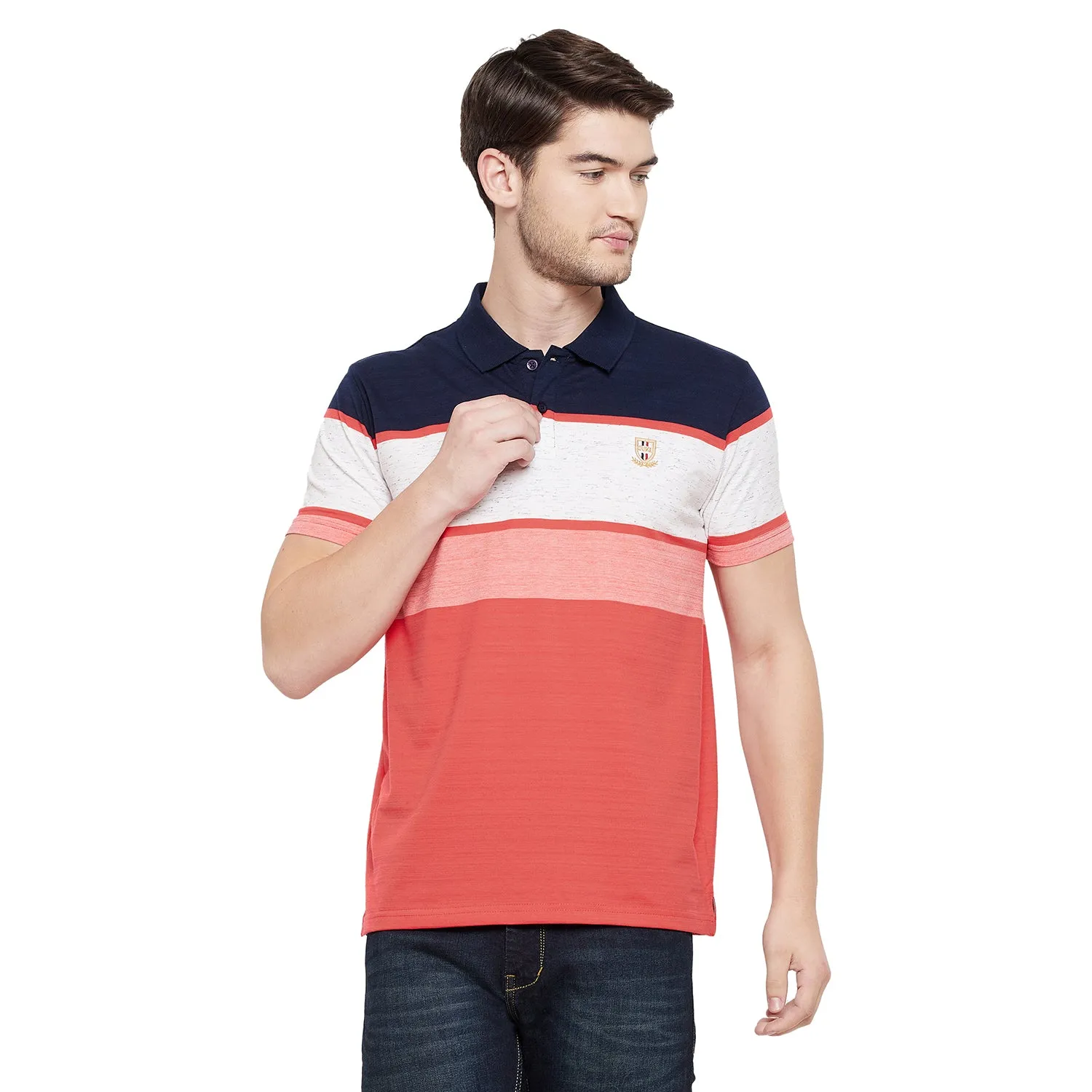 Duke Stardust Men Half Sleeve Cotton T-shirt (LF5374)