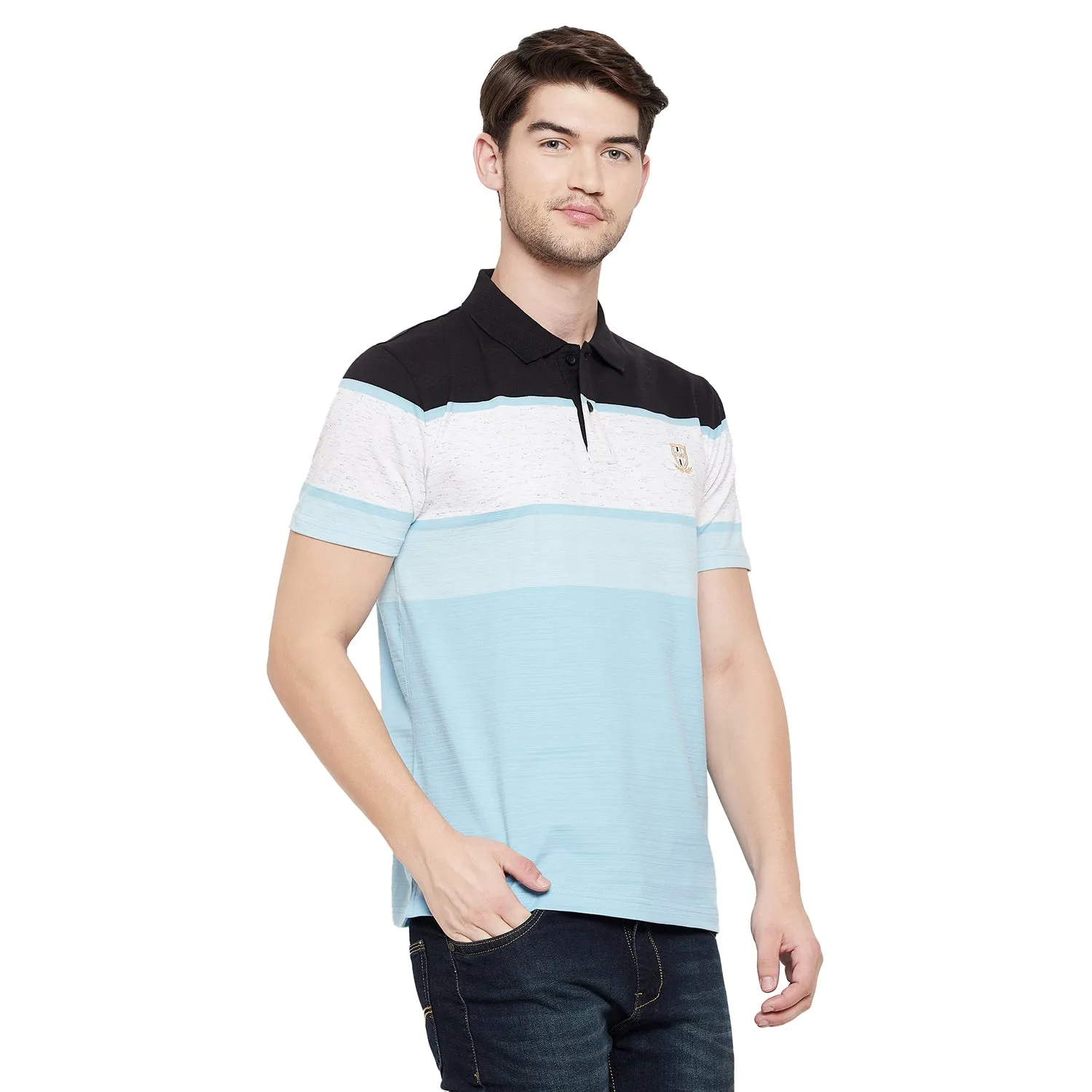 Duke Stardust Men Half Sleeve Cotton T-shirt (LF5374)