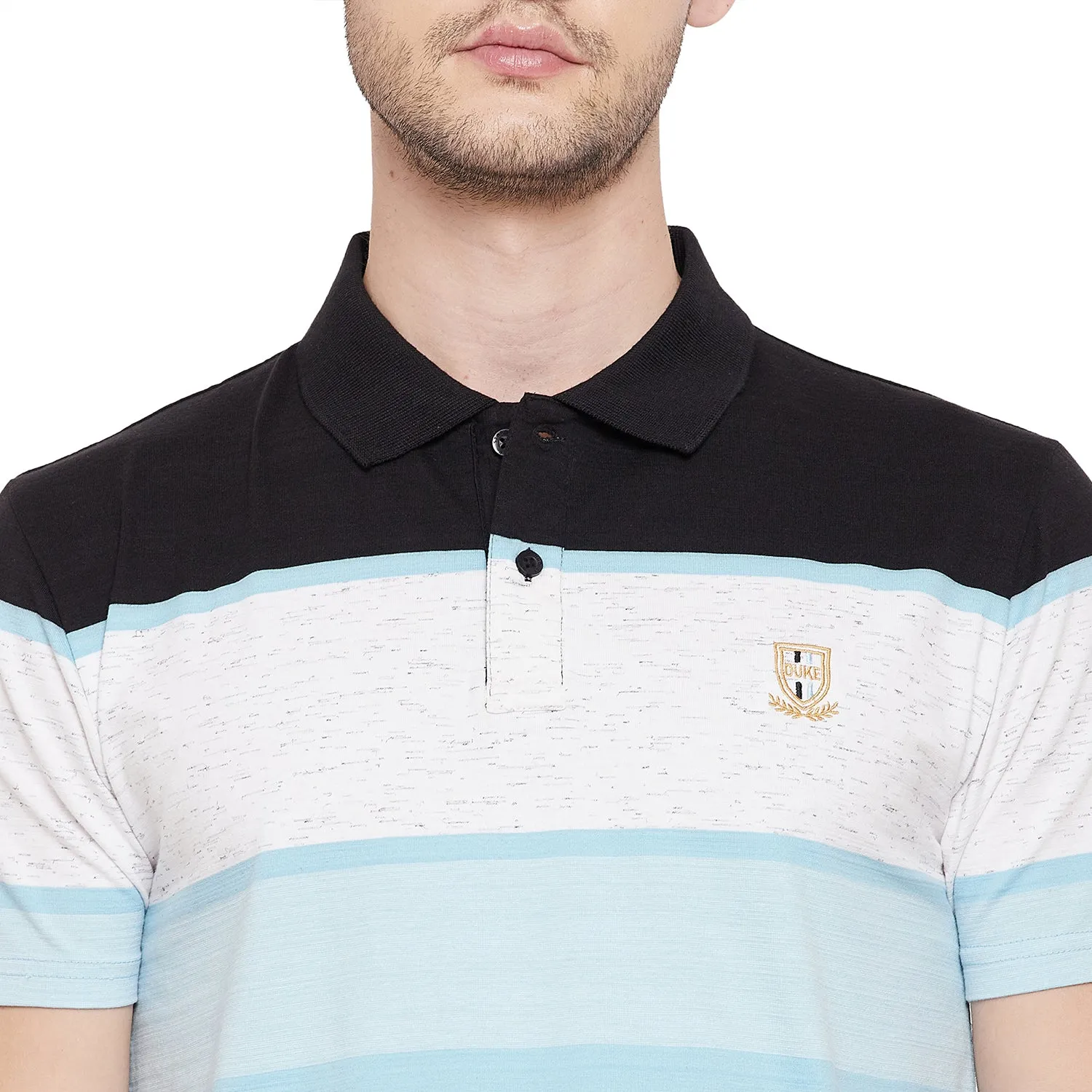 Duke Stardust Men Half Sleeve Cotton T-shirt (LF5374)