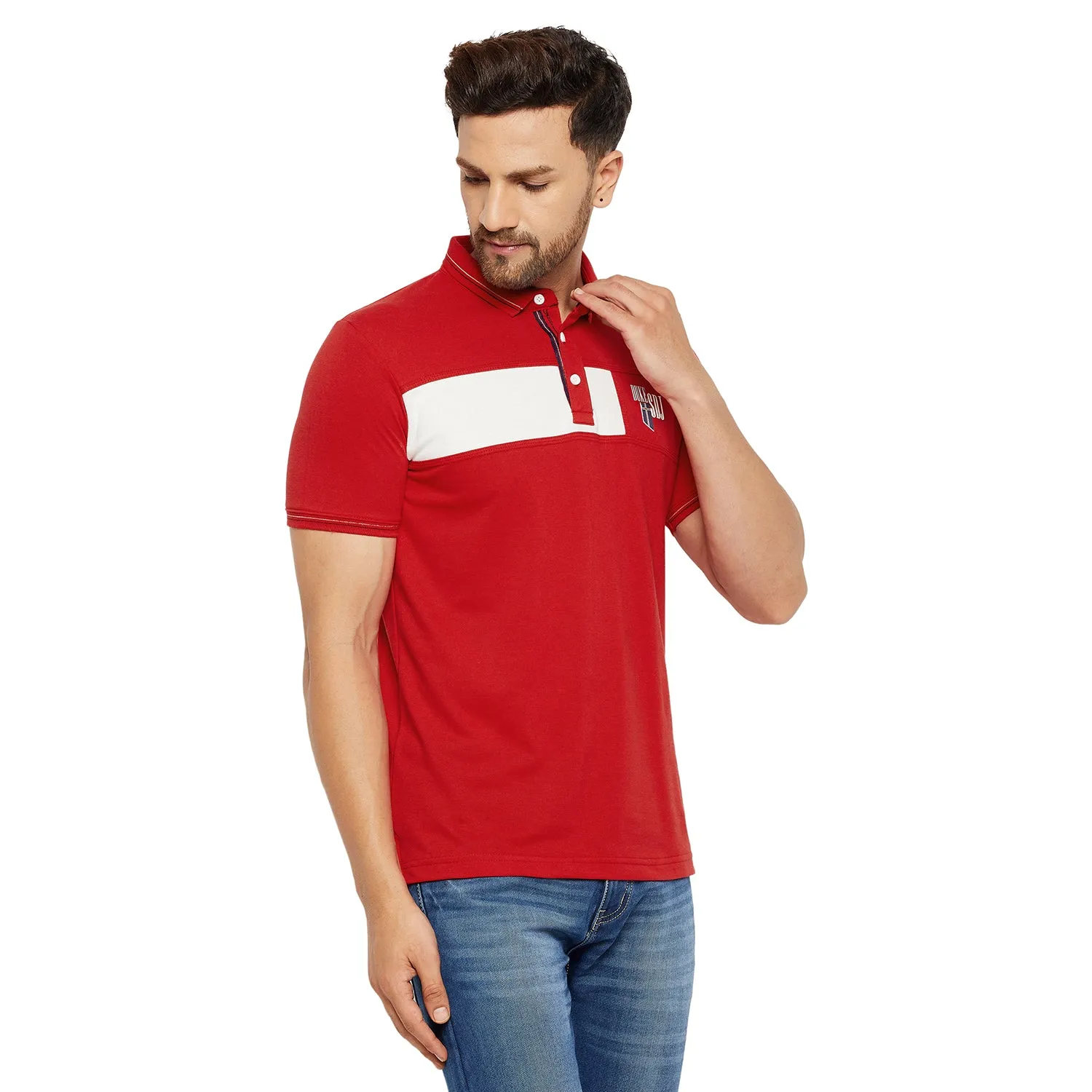 Duke Stardust Men Half Sleeve Cotton T-shirt (LF5474)