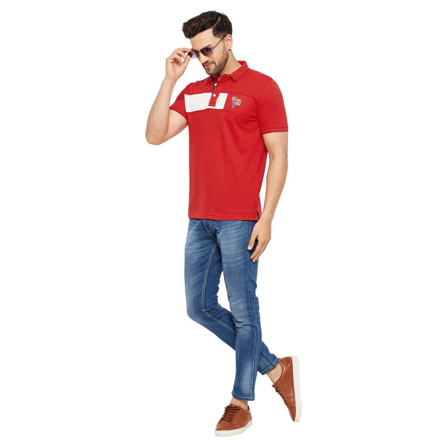 Duke Stardust Men Half Sleeve Cotton T-shirt (LF5474)