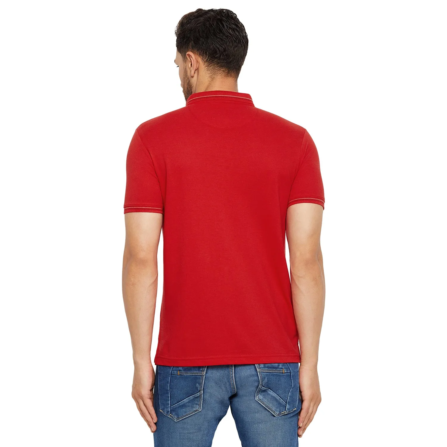Duke Stardust Men Half Sleeve Cotton T-shirt (LF5474)