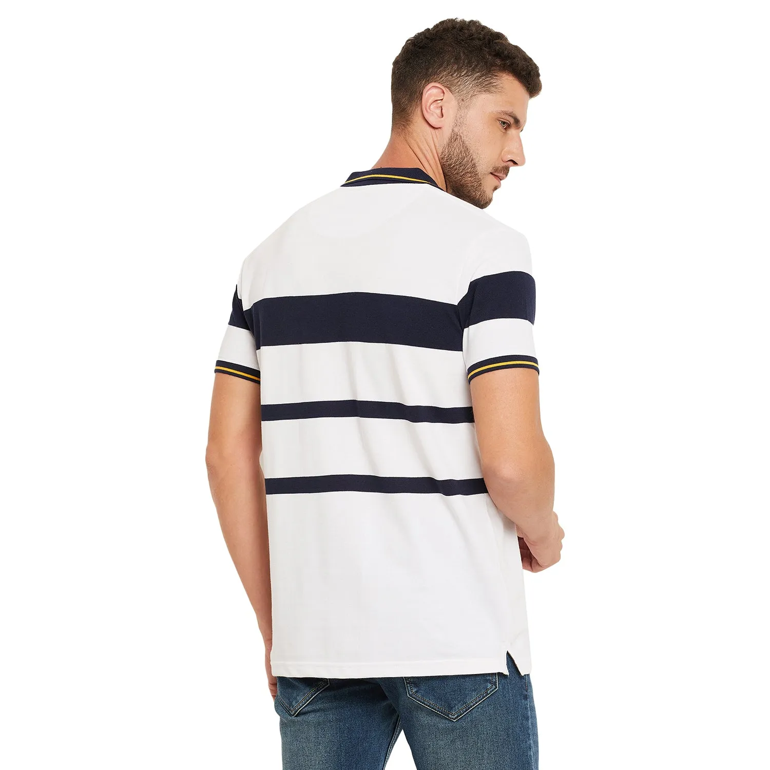 Duke Stardust Men Half Sleeve Cotton T-shirt (LF5498)