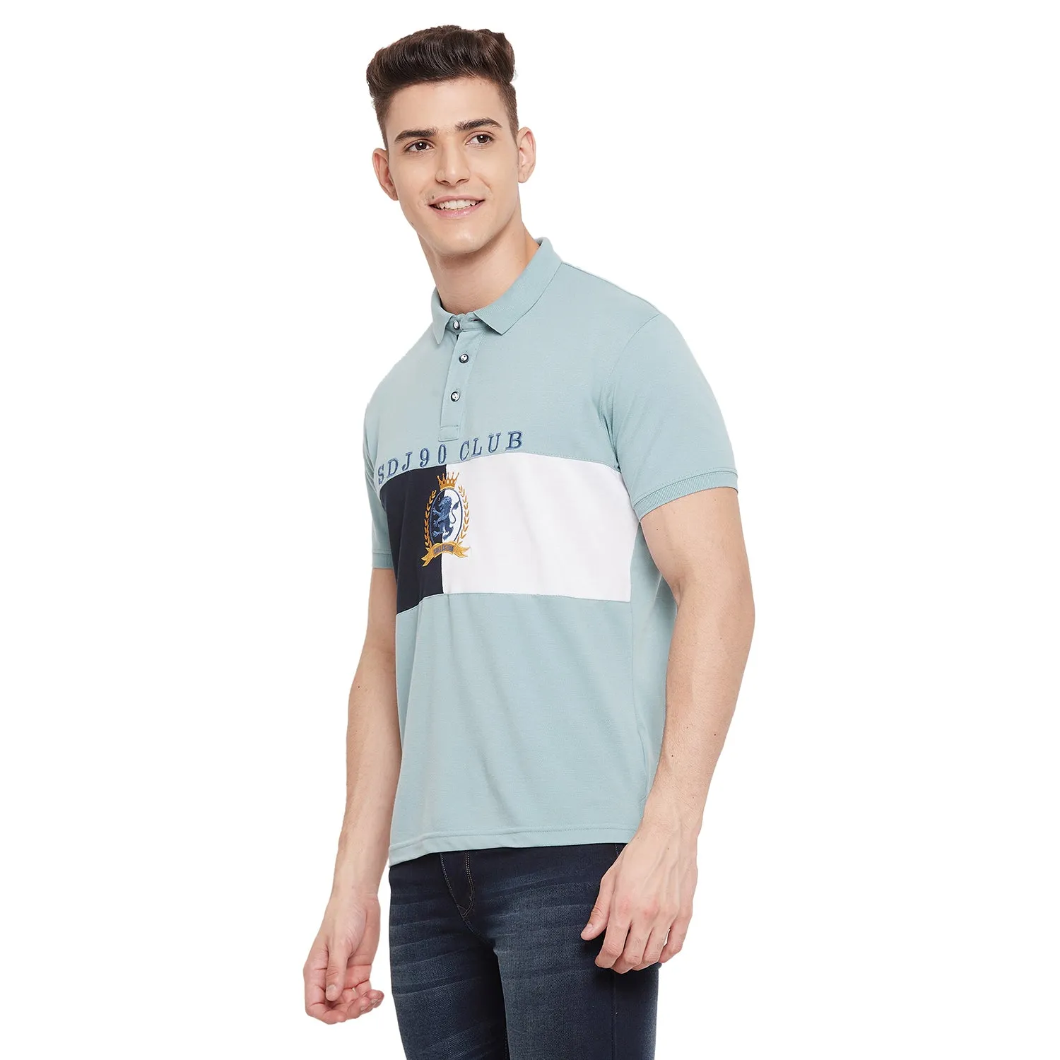 Duke Stardust Men Half Sleeve Cotton T-shirt (LF5710)