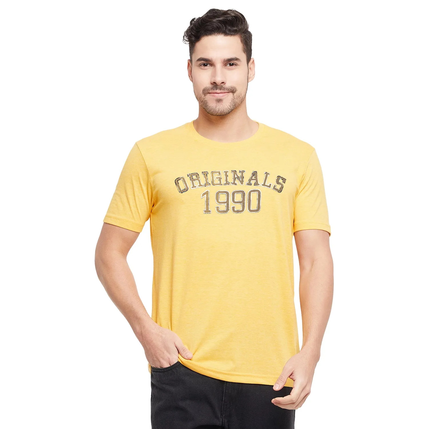 Duke Stardust Men Half Sleeve Cotton T-shirt (LF5761)