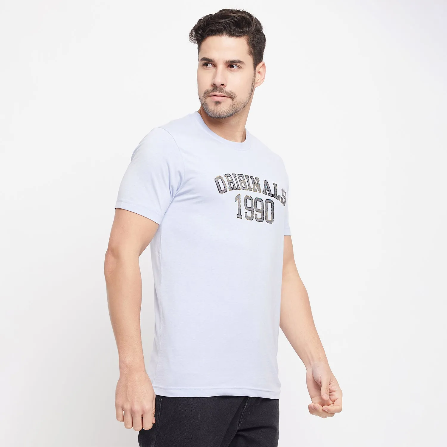 Duke Stardust Men Half Sleeve Cotton T-shirt (LF5761)
